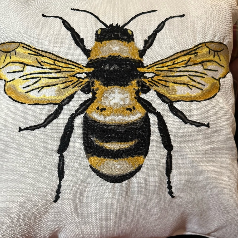 Bee Decorative Throw Pillow